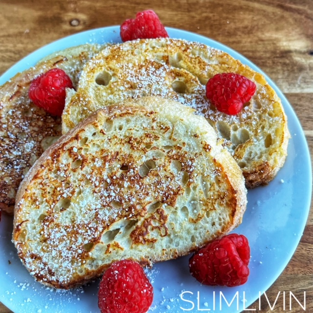 French toast on a plate